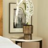 plant in container in the bedroom