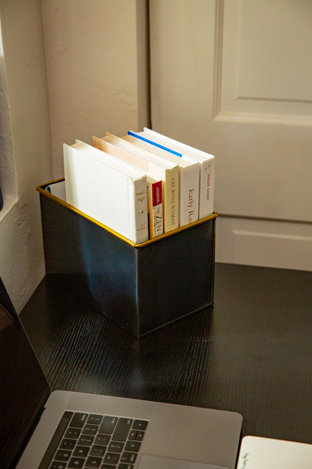 Indore Rectangular Metal Black Planters