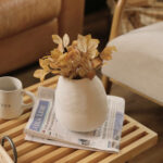 White Large Ceramic Vase